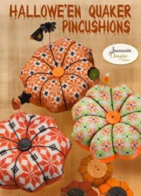 Jeannette Douglas Pumpkin Quaker Pincushion